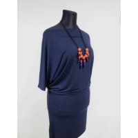 Sukienka Annie - kimono 3/4 z podwójnym dołem